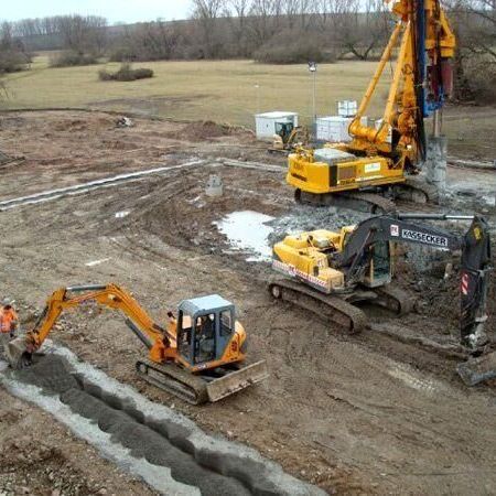 Neubau Wasserkraftwerk Staustufe Kostheim